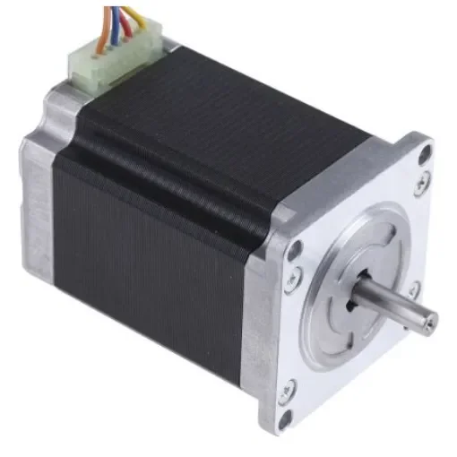 Sanyo Denki 103H7 Series Hybrid, Single Shaft Stepper Motor, 1.6Nm Torque, 24 V, 1.8°, 56 x 56mm Frame, 6.35mm Shaft - 103H7126-5740 product image
