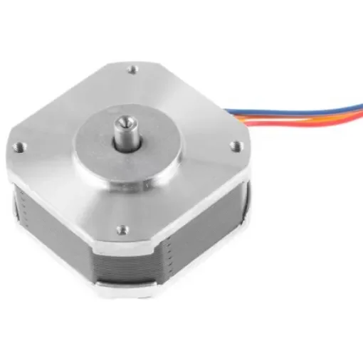 Sanyo Denki SS24 Series Hybrid, Single Shaft Stepper Motor, 18.6mNm Torque, 24 V, 1.8°, 42 x 42mm Frame, 5mm Shaft - SS2422-5041 product image