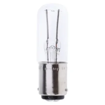 Osram B15d Indicator Light, Clear, 6 V, 100h - 8018 15W 6V B15D product image