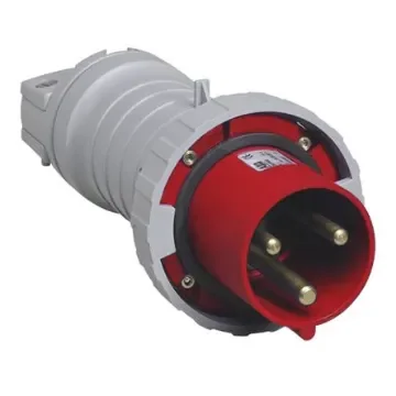 Amphenol Industrial, Tough & Safe IP67 Red Cable Mount 3P + E Industrial Power Plug, Rated At 125A, 415 V - 2CMA166816R1000  3125P6W product image