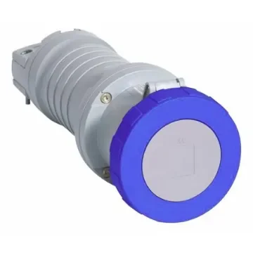 Amphenol Industrial, Tough & Safe IP67 Blue Cable Mount 2P + E Industrial Power Socket, Rated At 63A, 230 V - 2CMA166874R1000  263C6W product image