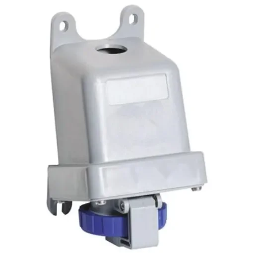 Amphenol Industrial, CMA IP67 Red Panel Mount 3P + N + E Industrial Power Socket, Rated At 32A, 415 V - 2CMA167189R1000  432RS6W product image