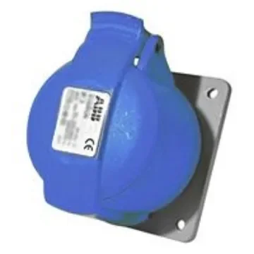 Amphenol Industrial, CMA IP44 Blue Panel Mount 2P + E Industrial Power Socket, Rated At 32A, 230 V - 2CMA193242R1000  232RU6 product image