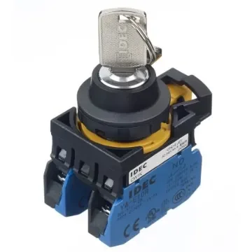 Idec IP66 Key Switch, 2NO 2-Way - CW1K-2AE20 product image