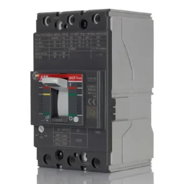 ABB, Protecta MCCB 3P 63A, Breaking Capacity 36 kA, DIN Rail Mount - 1SDA067414R1  XT1N 160 TMD 63-630 3p F F product image