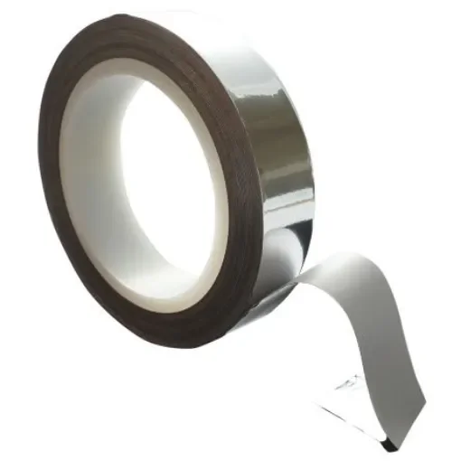 Hi-Bond HB 710 Conductive Metallic Tape, 25mm x 20m - HB 710 25MM X 20M product image