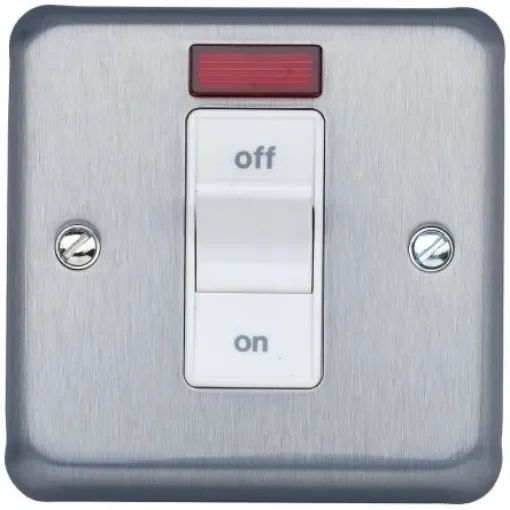 MK Electric 32A 1 Gang Fused Spur - K5106BRC product image