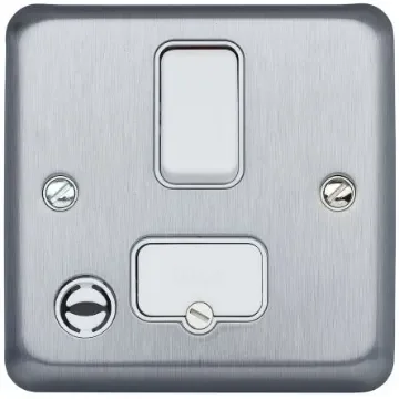 MK Electric 13A 1 Gang Switched Fused Spur - K931BRC product image