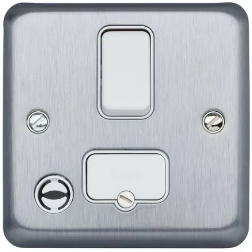 MK Electric 13A 1 Gang Switched Fused Spur - K931BRC product image