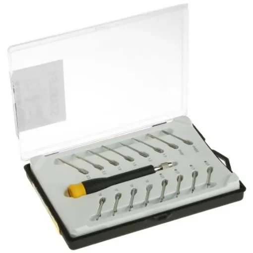 Stanley Hexagon; Phillips; Slotted; Torx Interchangeable Screwdriver Set, 16-Piece - STHT0-62633 product image