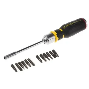 Stanley Phillips, Pozidriv, Slotted, Torx Ratchet Screwdriver & Bit Set - FMHT0-62690 product image