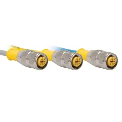 Turck Female 4 way M12 to Male M12 Sensor Actuator Cable, 3m - RK 4.4T-3-RS 4.4T product image