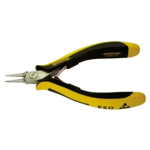 Bernstein AG Round Nose Pliers, 130 mm Overall, ESD - 3-991-15 product image