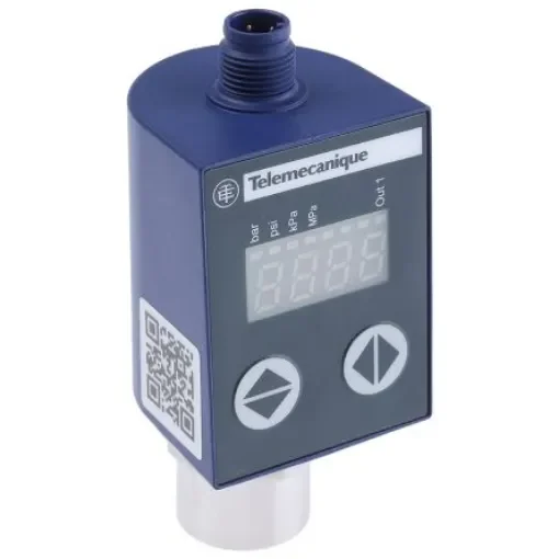 Telemecanique Sensors Pressure Switch, 0bar Min, 10bar Max, 1 x NPN, Analogue Output, Differential Reading - XMLR010G1N25 product image