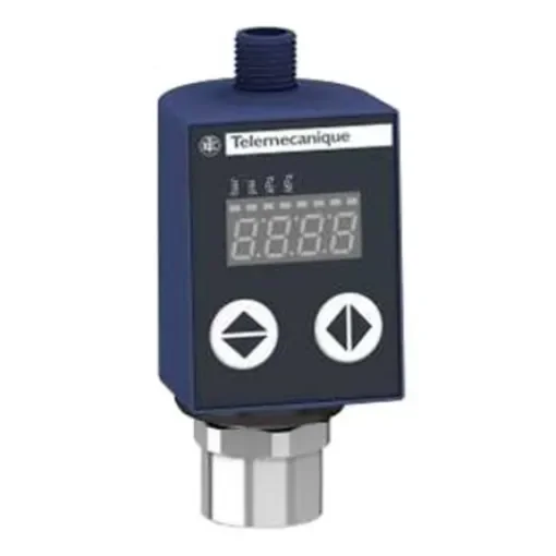 Telemecanique Sensors Pressure Switch, 0bar Min, 10bar Max, 2x PNP-NO/NC Output, Differential Reading - XMLR010G2P05 product image