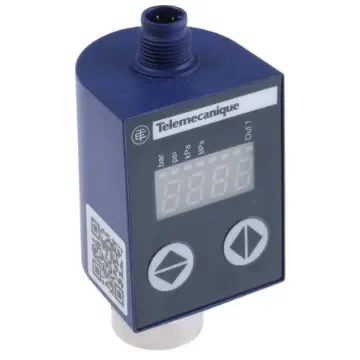 Telemecanique Sensors Pressure Switch, 0bar Min, 250bar Max, 1 x PNP, Analogue Output, Differential Reading - XMLR250M1P25 product image