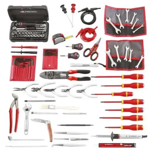 Facom 100 Piece Electricians Tool Kit with Case - 2138.EL34 product image