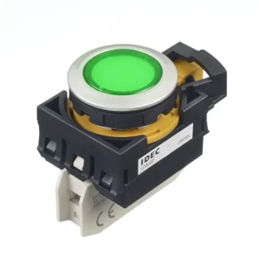 Idec Green Panel Mount Indicator, 22.3mm Mounting Hole Size - CW4P-1EQ4G product image