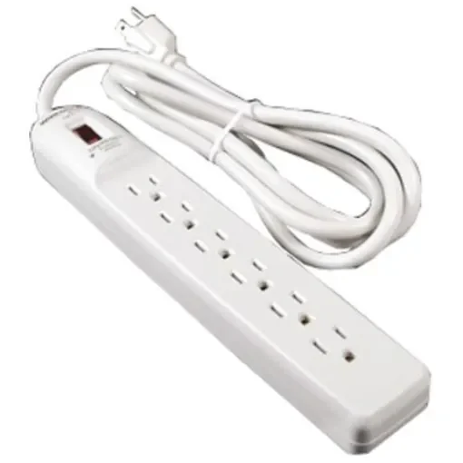 Wiremold 1.8m 6 Socket NEMA 5-15R Extension Lead, 120 V - PR610N product image