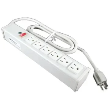 Wiremold 4.6m 6 Socket NEMA 5-15R Extension Lead, 120 V - 8361580 product image