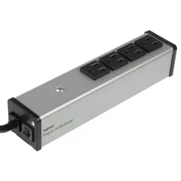 Wiremold 1.8m 4 Socket NEMA 5-15R Extension Lead, 120 V - UL101BC product image