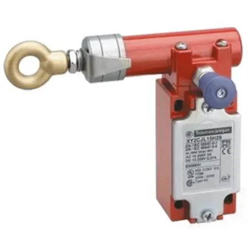 Telemecanique Sensors XY2CJ Rope Pull Switch, 30m, NO/2NC, Left Side - XY2CJL19H29 product image