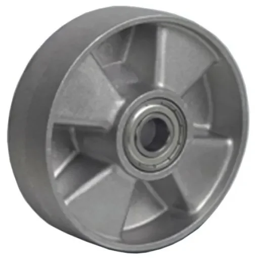 LAG Grey Aluminium High Temperature Resistant, Low Rolling Resistance Trolley Wheel, 250kg - 39014CC product image