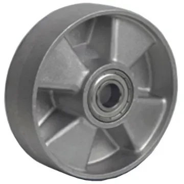 LAG Grey Aluminium High Temperature Resistant, Low Rolling Resistance Trolley Wheel, 150kg - 39008CC product image