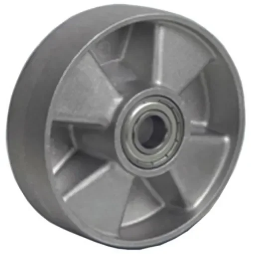 LAG Grey Aluminium High Temperature Resistant, Low Rolling Resistance Trolley Wheel, 150kg - 39008CC product image