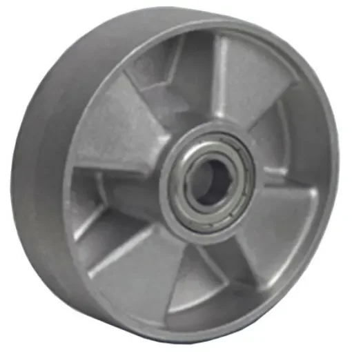 LAG Grey Aluminium High Temperature Resistant, Low Rolling Resistance Trolley Wheel, 200kg - 39018CC product image