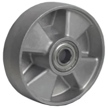 LAG Grey Aluminium High Temperature Resistant, Low Rolling Resistance Trolley Wheel, 600kg - 39040CC product image