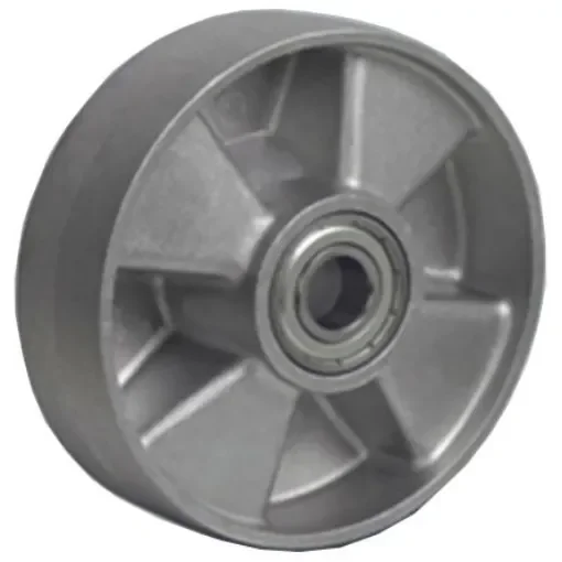 LAG Grey Aluminium High Temperature Resistant, Low Rolling Resistance Trolley Wheel, 600kg - 39040CC product image