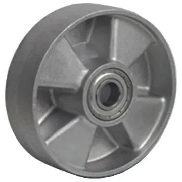 LAG Grey Aluminium High Temperature Resistant, Low Rolling Resistance Trolley Wheel, 500kg - 39036CC product image