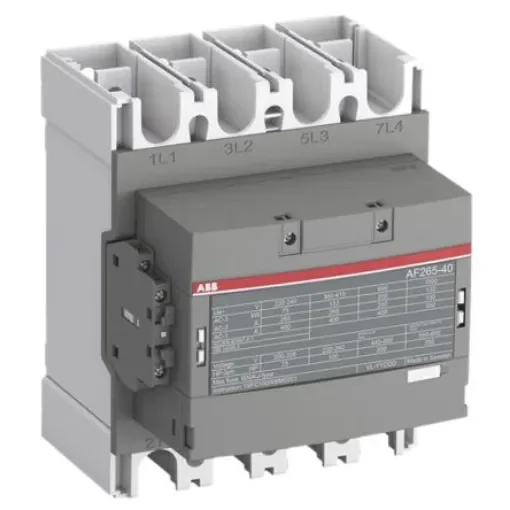 ABB AF265-40-11-13 AF Contactor, 230 V ac Coil, 4-Pole, 400 A, 132 kW, 4NO, 1 kV - 1SFL547102R1311  AF265-40-11-13 product image