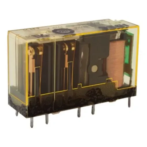 Idec PCB Mount Force Guided Relay, 24V dc Coil Voltage, 4 Pole, 3PDT - RF1V-3A1BL-D24 product image