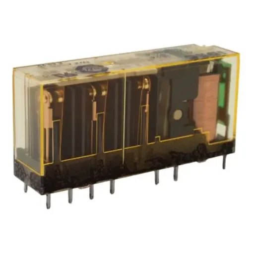 Idec PCB Mount Force Guided Relay, 24V dc Coil Voltage, 6 Pole, 5PDT - RF1V-5A1BL-D24 product image