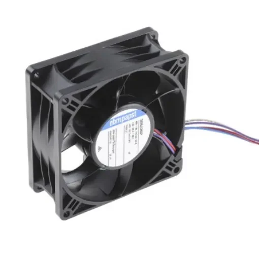 ebm-papst 3250 J - S-Panther Series Axial Fan, 48 V dc, DC Operation, 270m³/h, 33.6W, 92 x 92 x 38mm - 3258J/2H3P product image