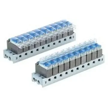 SMC V100 series 12 station Metric M5 x 0.8 Manifold - VV100-S41-12-M5 product image