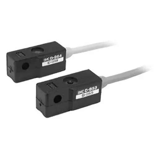 SMC Reed Switch Electric Actuator Switch, D-B Series, 24V dc, with LED indicator - D-B53 product image