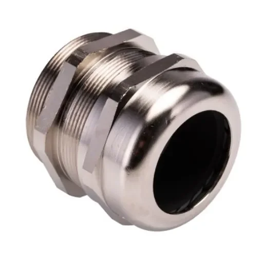 Lapp SKINTOP Series Metallic Nickel Plated Brass Cable Gland, M50 Thread, 27mm min., 35mm max., IP68 - 53112670 product image