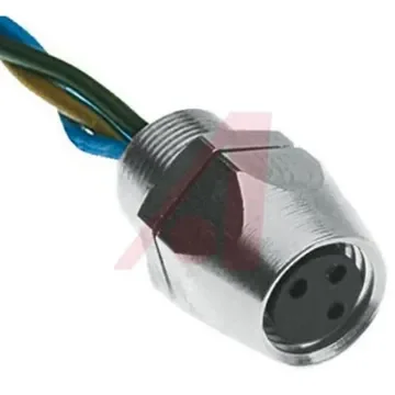 Turck Circular Connector, 3 Contacts, Panel Mount, M8 Connector, Plug, Female, IP67, MFKS Series - MFKS 3-1 product image