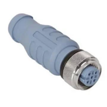 Turck Circular Connector, 5 Contacts, Panel Mount, M12 Connector, Plug, Female, IP68, IP69K, RKE Series - RKE 57-TR2 product image