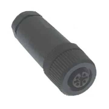 Turck Circular Connector, 8 Contacts, Cable Mount, M12 Connector, Plug, Female, IP67, B Series - B 8181-0 product image