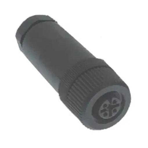 Turck Circular Connector, 8 Contacts, Cable Mount, M12 Connector, Plug, Female, IP67, B Series - B 8181-0 product image