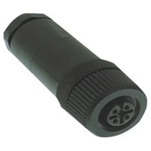 Turck Circular Connector, 5 Contacts, Cable Mount, M12 Connector, Plug, Female, IP67, B Series - B 8151-0/PG9/LABEL product image