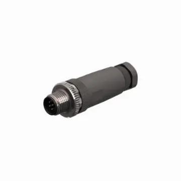 Turck Circular Connector, 8 Contacts, Cable Mount, M12 Connector, Socket, Male, IP67, BS Series - BS 8181-0 product image