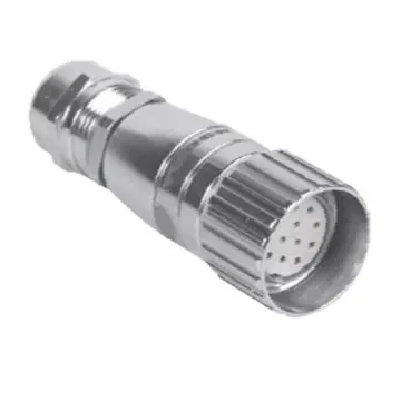 Turck Circular Connector, 12 Contacts, Cable Mount, M23 Connector, Plug, Female, IP65, CK Series - CK 12-0 product image
