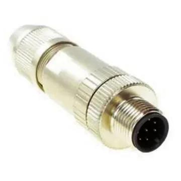 Turck Circular Connector, 4 Contacts, Cable Mount, M12 Connector, Socket, Male, IP67, CMBS Series - CMBS 8141-0 product image