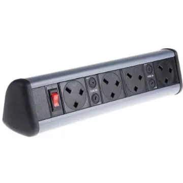 RS PRO Type G - British 4 Gang Power Distribution Unit, 0.5m Cable - 8399799 product image