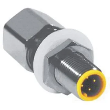 Turck Circular Connector, 4 Contacts, Panel Mount, M12 ConnectorPlug and Socket, Male and Female Contacts, IP68, FK FS - FK FS 4.4/M12 product image